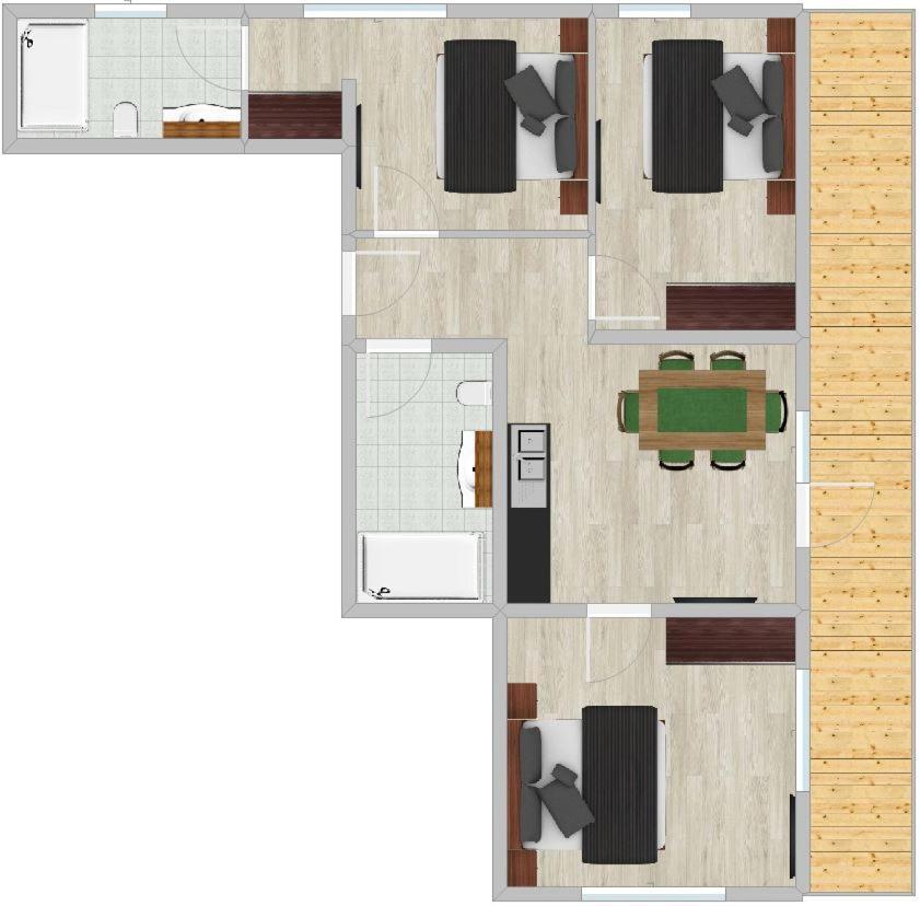 Apart Platzer Zell am Ziller Ngoại thất bức ảnh